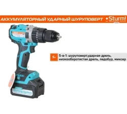 Шуруповерт, 18 В, патрон -быстрозажимной, разноцветный