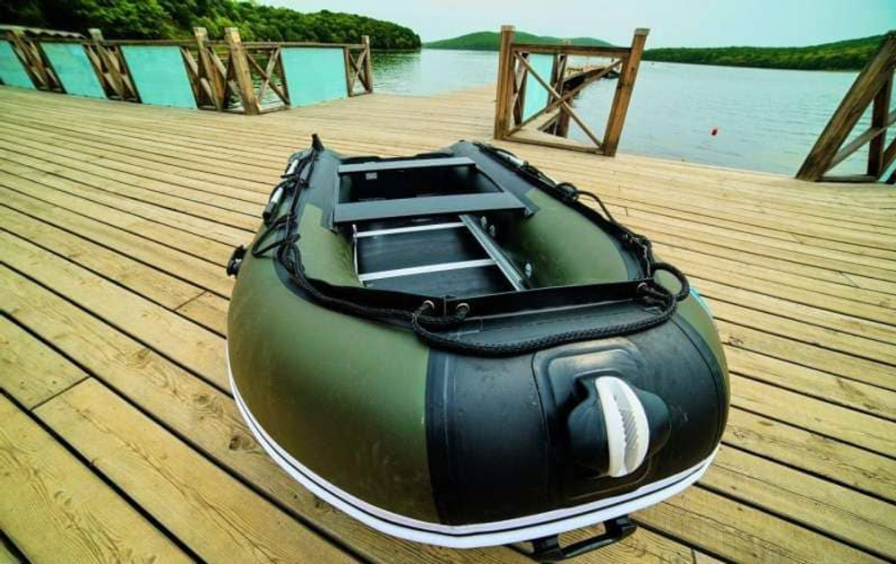 Лодка ПВХ STORMLINE Adventure Standard Aluminium 380 (2024)