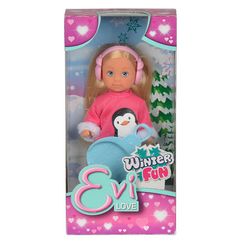 Kukla Еви 12 см в зимнем костюме