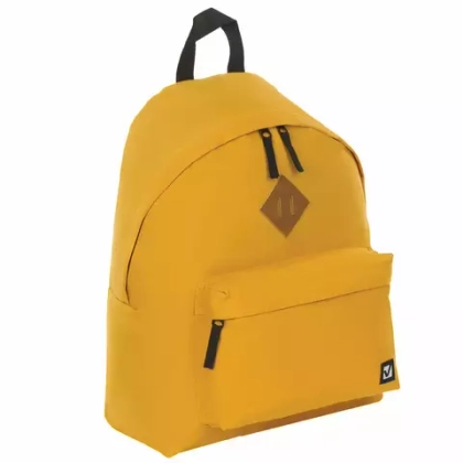 Рюкзак вместительный unisex желтый