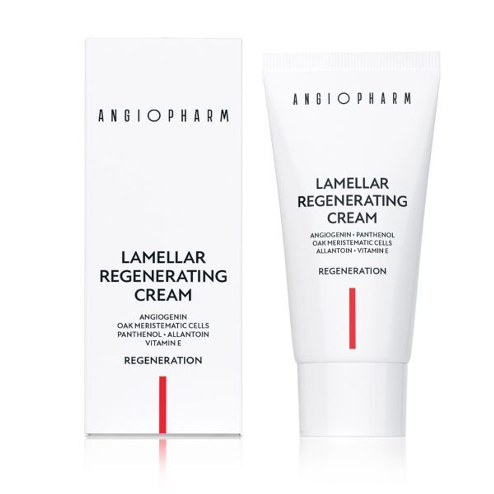 ANGIOPHARM ЛАМЕЛЛЯРНЫЙ РЕГЕНЕРИРУЮЩИЙ КРЕМ, 30 Мл | LAMELLAR REGENERATING CREAM