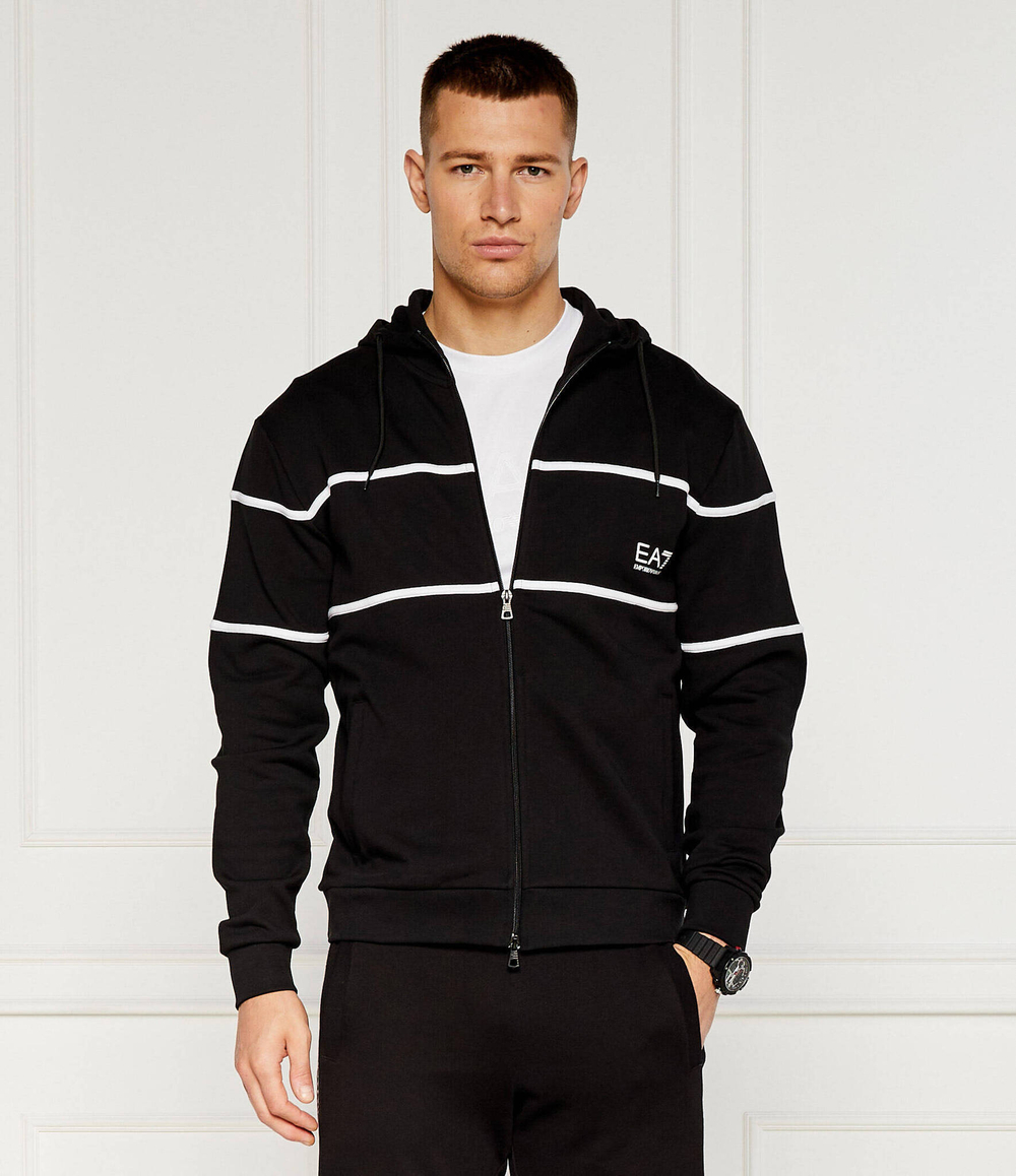 Худи EA7 - черный(6DPM81 PJTKZ)