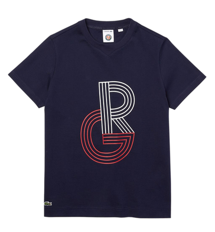 Женская теннисная футболка Lacoste SPORT Graphic Roland Garros