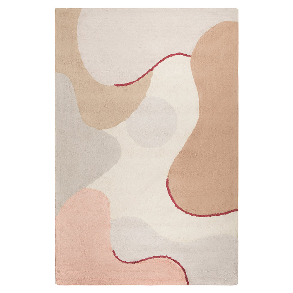 Ковер 120х180 Tkano Freak Fruit Авторкий принт бежевый TK20-DR0026