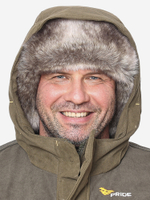 Зимний мужской костюм Pride "Магнум -45", полукомбинезон (Исландия, Хаки)