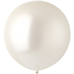 Шар латексный Металлик 69 см (Белый)