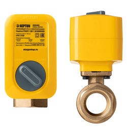 Бронзовый кран с электроприводом NEPTUN SE BRONZE 12В 1 дюйм