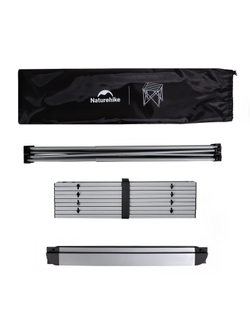 Стол складной Naturehike L03 52,5 см, серый (CNK2450JJ013)