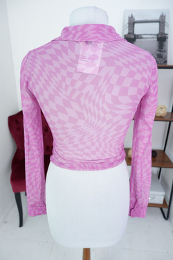 Блузка H&M яркого цвета 42 размер