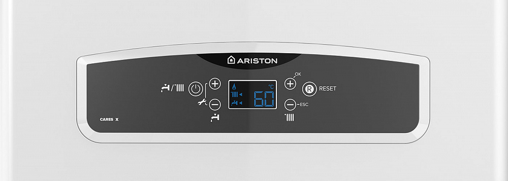Настенный газовый котел Ariston Cares X 10 FF NG