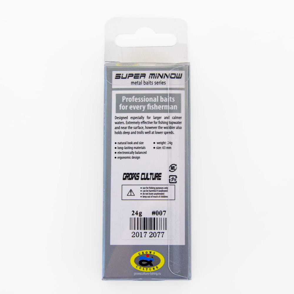 Пилькер Grows Culture Super Minnow (24гр)
