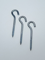 3х30 ОЦ.Шуруп-крючок С-образный (20 шт.)