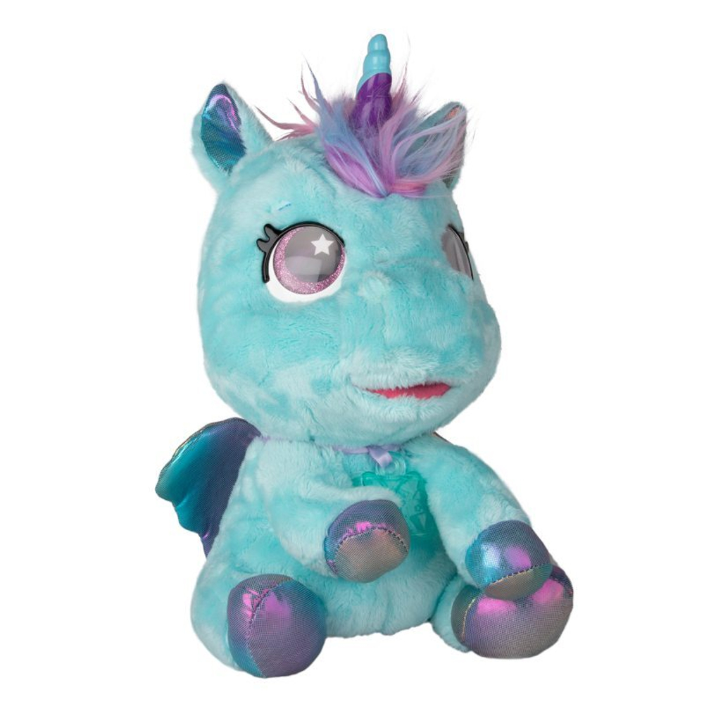 Игрушка интерактивная IMC Toys Club Petz Волшебный малыш Единорог, голубой 93881/голубой