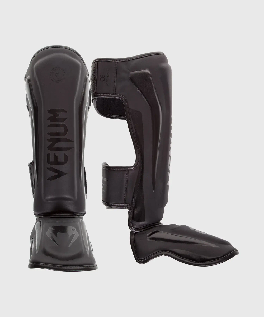 защита ног Venum Elite Standup Matte/Black