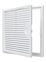 Люк Декофот ДФ накладной вентилируемый 250х250 пластик EVECS