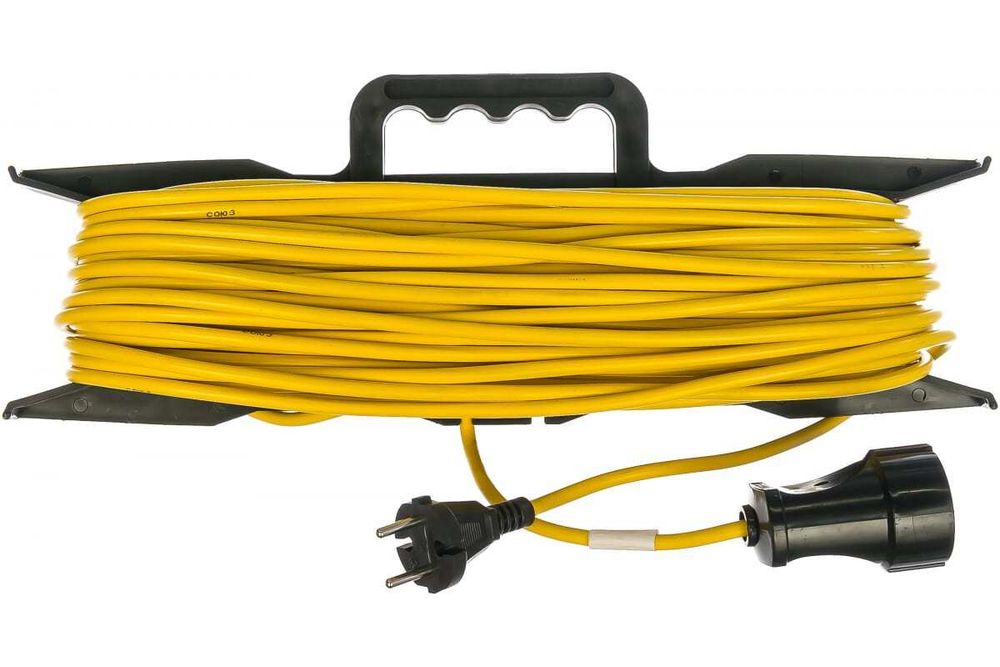 Удлинитель на рамке Союз 1-мест б/з 50 м ПВС 2х1