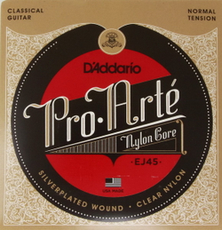 Струны D`Addario EJ45 (Classical) Нейлон