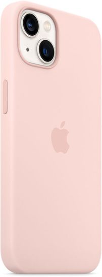Чехол Apple Silicone Case with MagSafe for iPhone 13, «розовый мел»