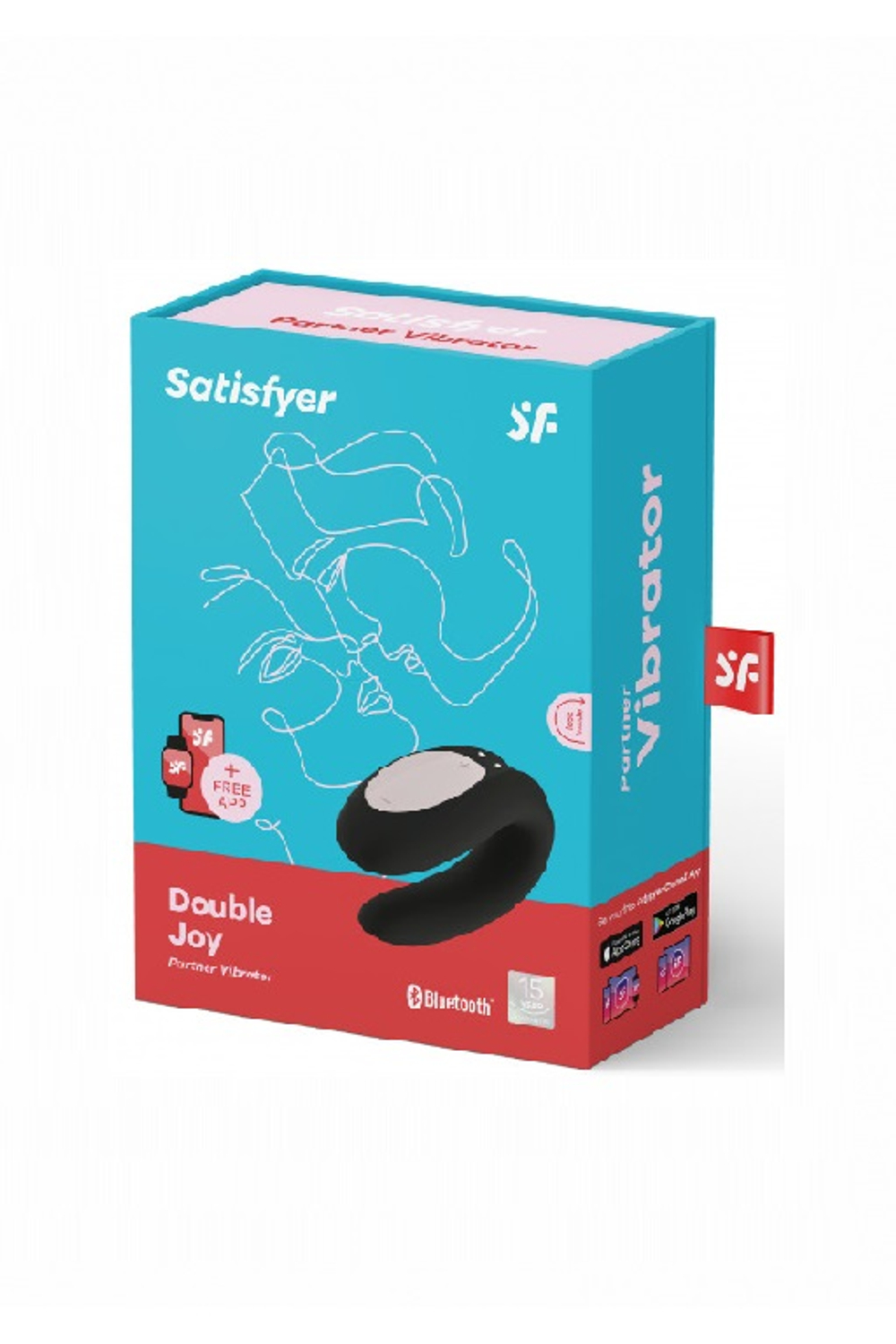 Satisfyer Double Joy - Парный вибратор +APP