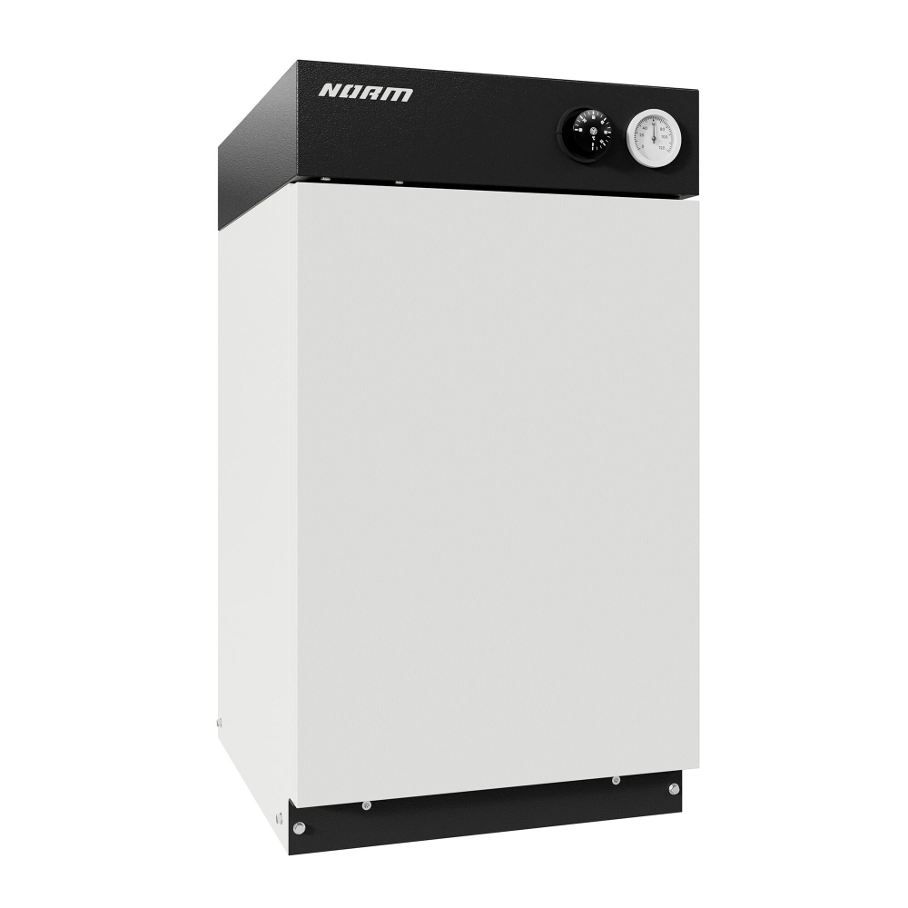 Котел газовый ЛЕМАКС NORM-40 энергонезависимый, напольный, 1 конт., откр. кам. сгор.