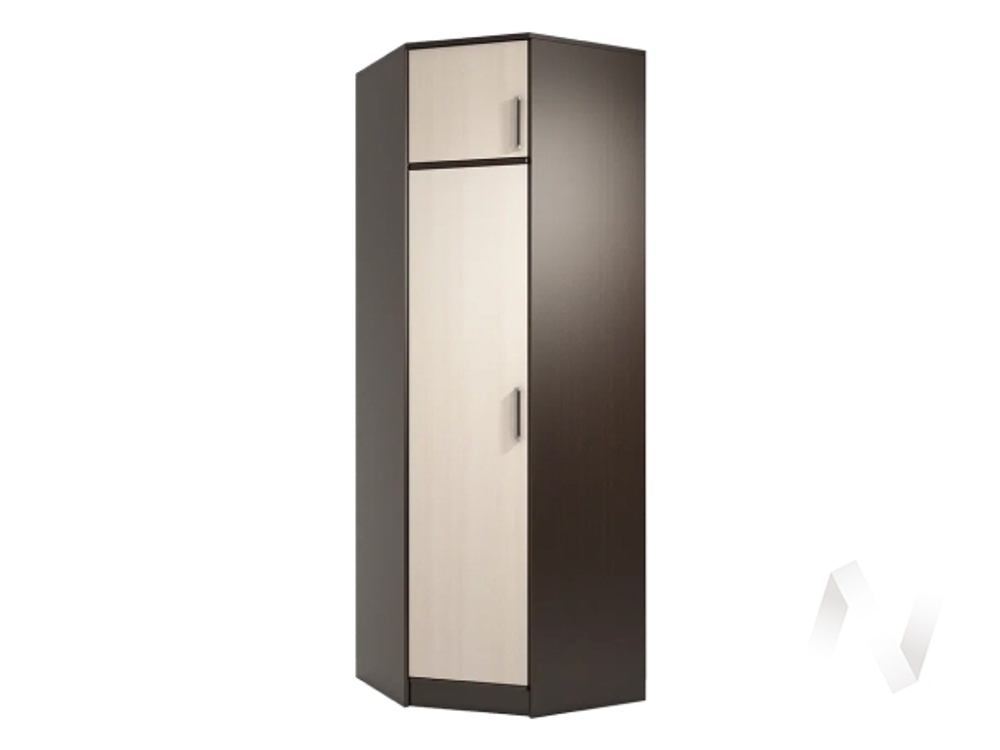 Шкаф угловой сек №5 Прихожая ДИАНА-4 (венге/дуб молочный)