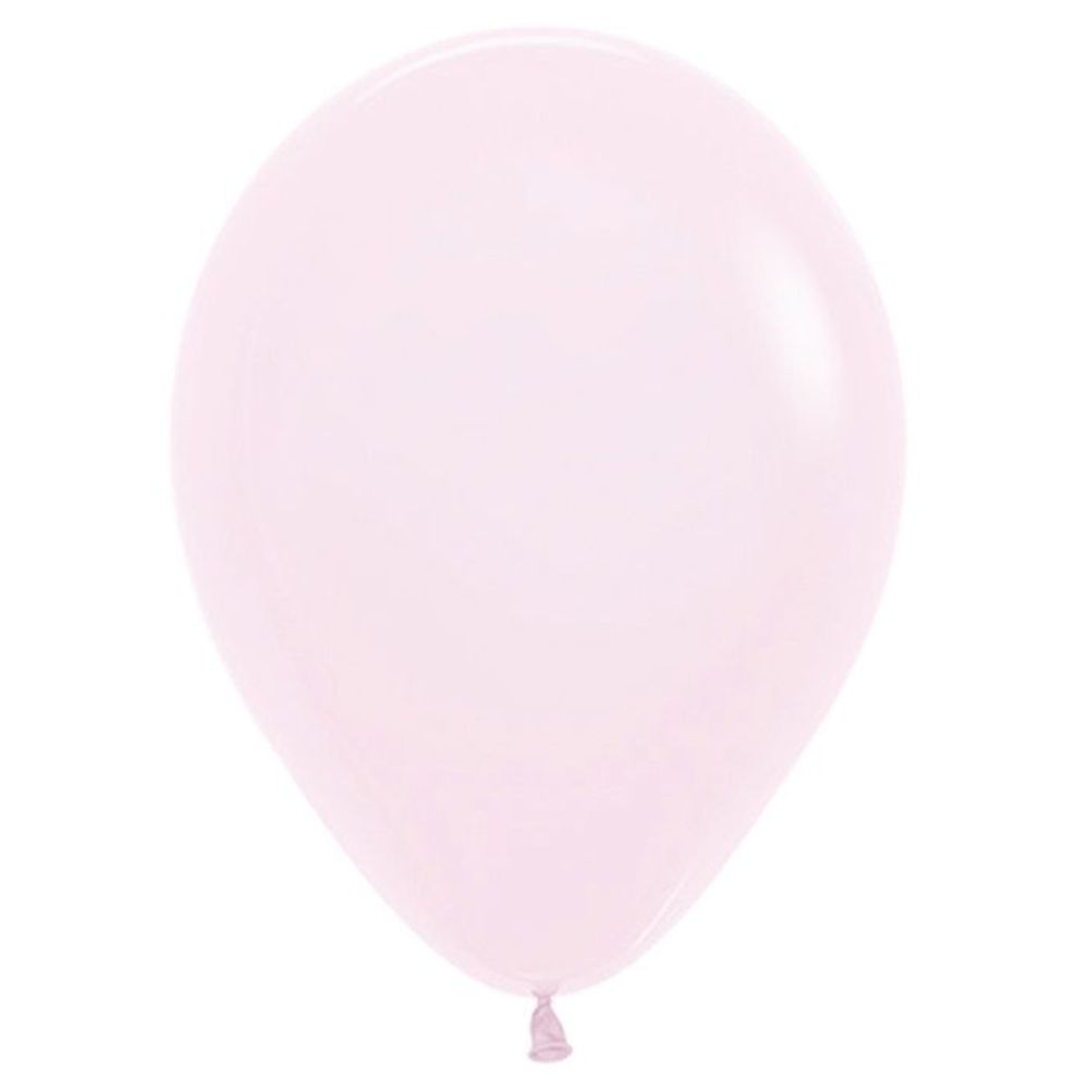 Воздушные шары Sempertex, цвет 609, макарунс нежно-розовый, 100 шт. размер 12&quot;