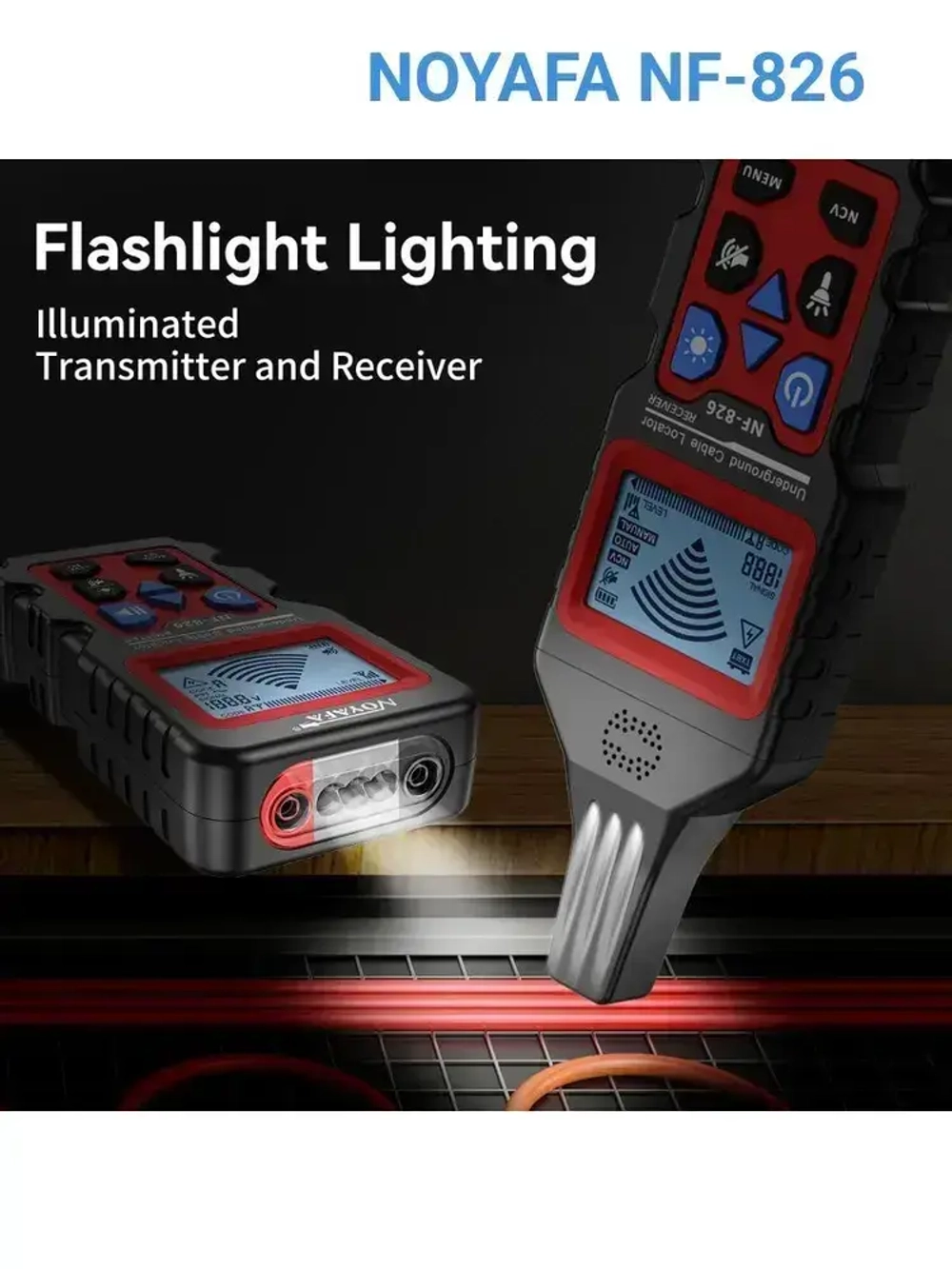 Детектор скрытой проводки NOYAFA NF-826