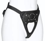 Черный универсальный пояс с фиксацией насадок кольцом (Цвет: черный)