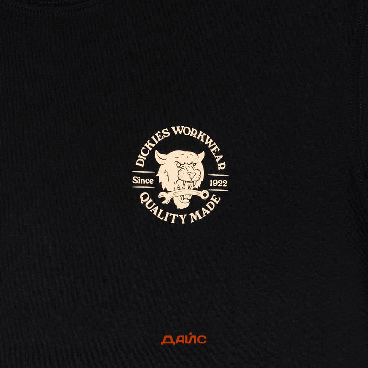 Футболка мужская Dickies Wrench артикул:DK0A4ZARBLK1 - купить в магазине Дайс