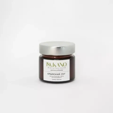 ISA.KANO Ароматическая свеча «Крымский луг»