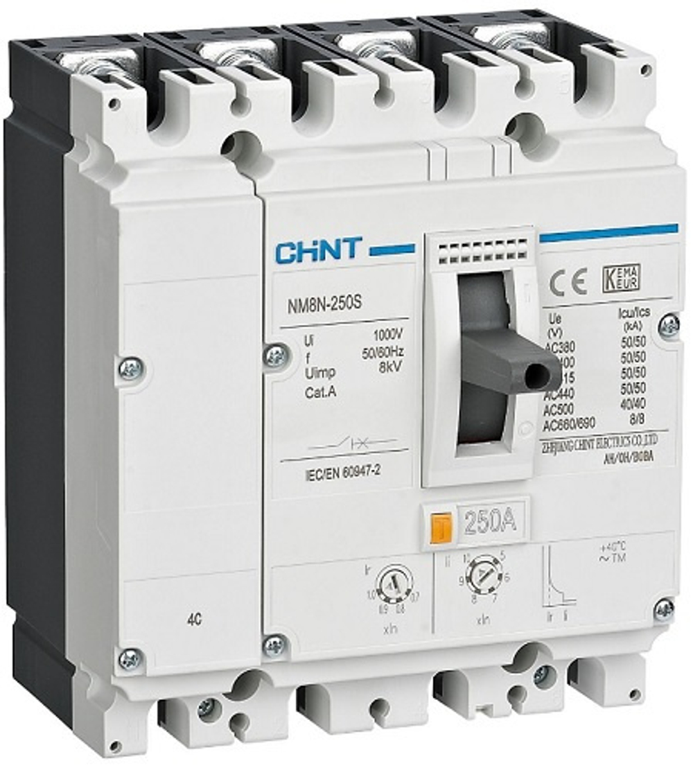 Автоматический выключатель в литом корпусе CHINT 271306