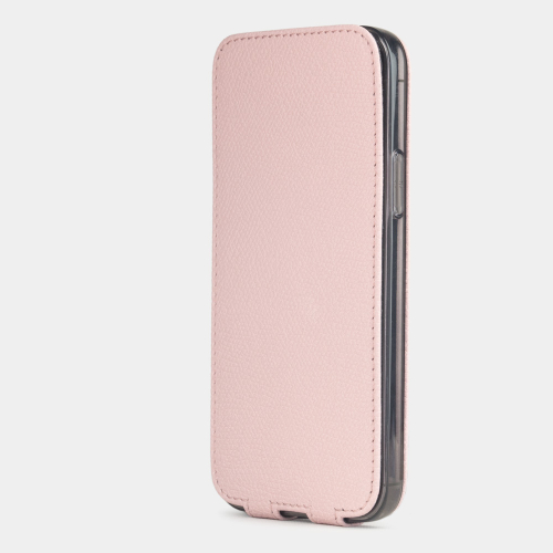 Special order: Чехол для iPhone 12 Pro Max из кожи теленка розового цвета