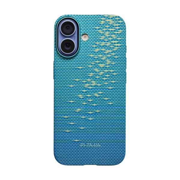Чехол Pitaka Edge Case для iPhone 17, Лазурный | Lucid Blue