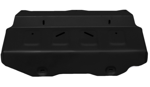 Защита радиатора и картера АвтоБроня (часть 1) для Toyota Fortuner II (V - 2.7; 2.8D) 4WD 2017-2020 2020-н.в./Toyota Hilux VIII (V - 2.4D; 2.8D) 4WD (только со штатным бампером) 2015-2018/Toyota Hilux VIII рестайлинг (V - 2.8D) 4WD (только со штатным бампером) 2018-2020 2020-н.в., штампованная, сталь 1.8 мм, без крепежа, 1.09501.1