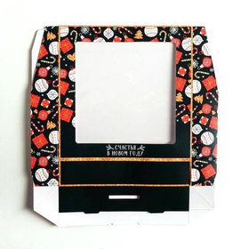 Коробка складная новогодняя «Счастья в Новом Году!», 20 х 12 х 4 см