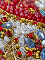 И-22 Набор для вышивания хрустальными камнями Покров Пресвятой Богородицы