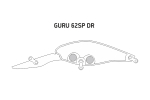 Воблер LureMax GURU 62SP DR-041 9 г.