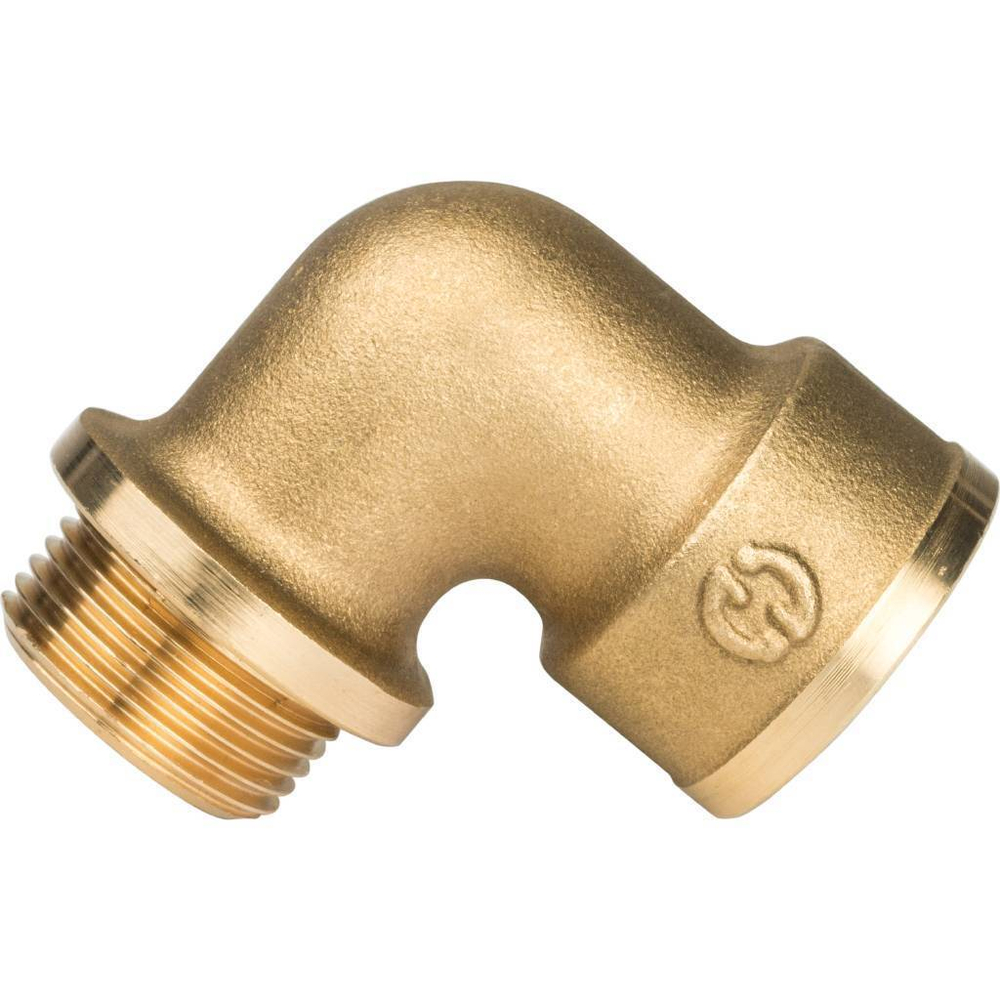 Угольник STOUT 3/4" ВР/НР с упором