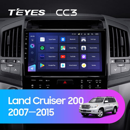 Teyes CC3 10.2" для Toyota Land Cruiser 200 2007-2015