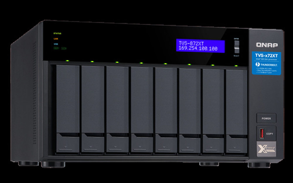 Сетевой накопитель QNAP TVS-872XT-i5-16G