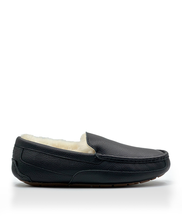 ASCOT MENS LEATHER black