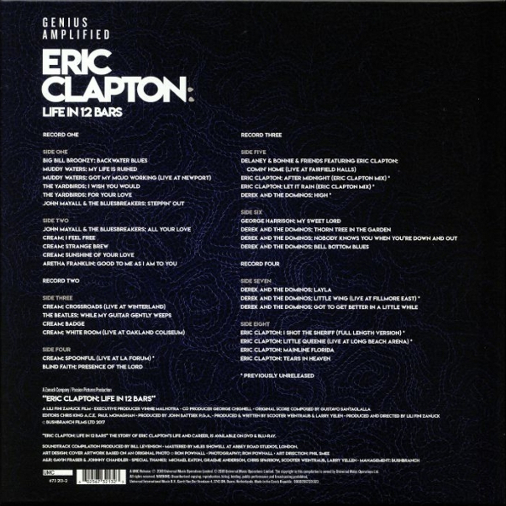 Eric Clapton / Life In 12 Bars (4LP)