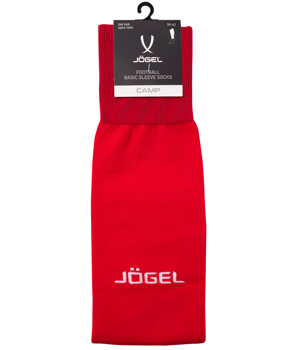 Гольфы футбольные CAMP BASIC SLEEVE SOCKS, красный/белый