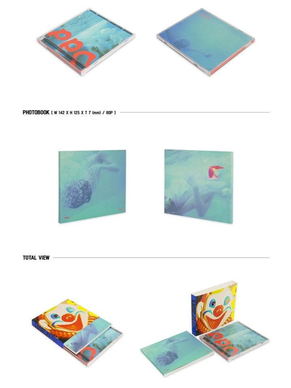 Альбом SHINEE - ODD 4th Album A Version