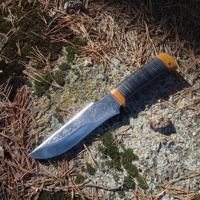 Нож НС-24 Стиль, гравировка (Златоуст)