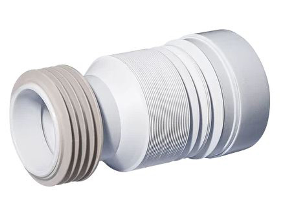 Слив для унитаза ОРИО L 220 – 520 мм, раздвижной (С-990Р)