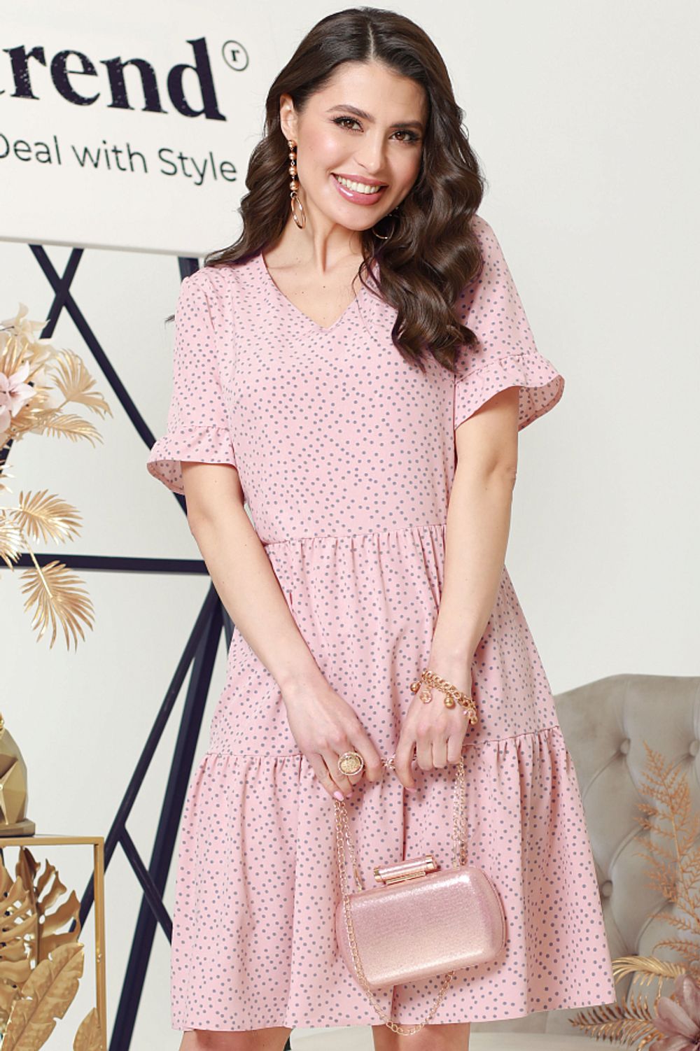 Платье Летние планы, нежная DStrend (Акция)