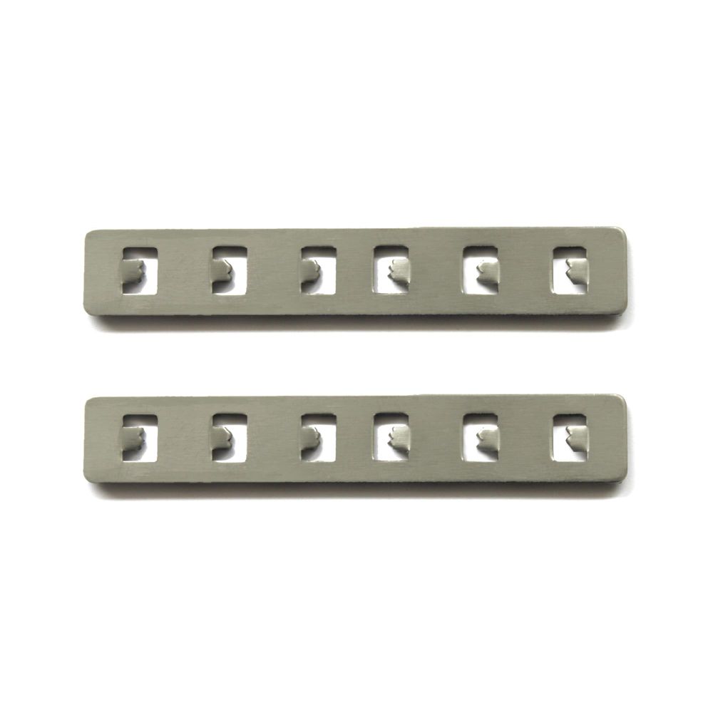 ST005.749.00.1 Прямой соединитель для встраиваемого магнитного шинопровода (2 шт) ST-Luce Стальной SKYLINE 48