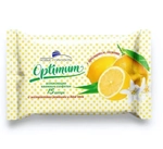 Салфетки влажные Новые Горизонты OPTIMUM лимон 15 шт
