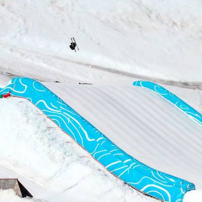 Надувная подушка «PAB Progress» для фристайла и экстрим-прыжков, 8,5×4×2,5 м